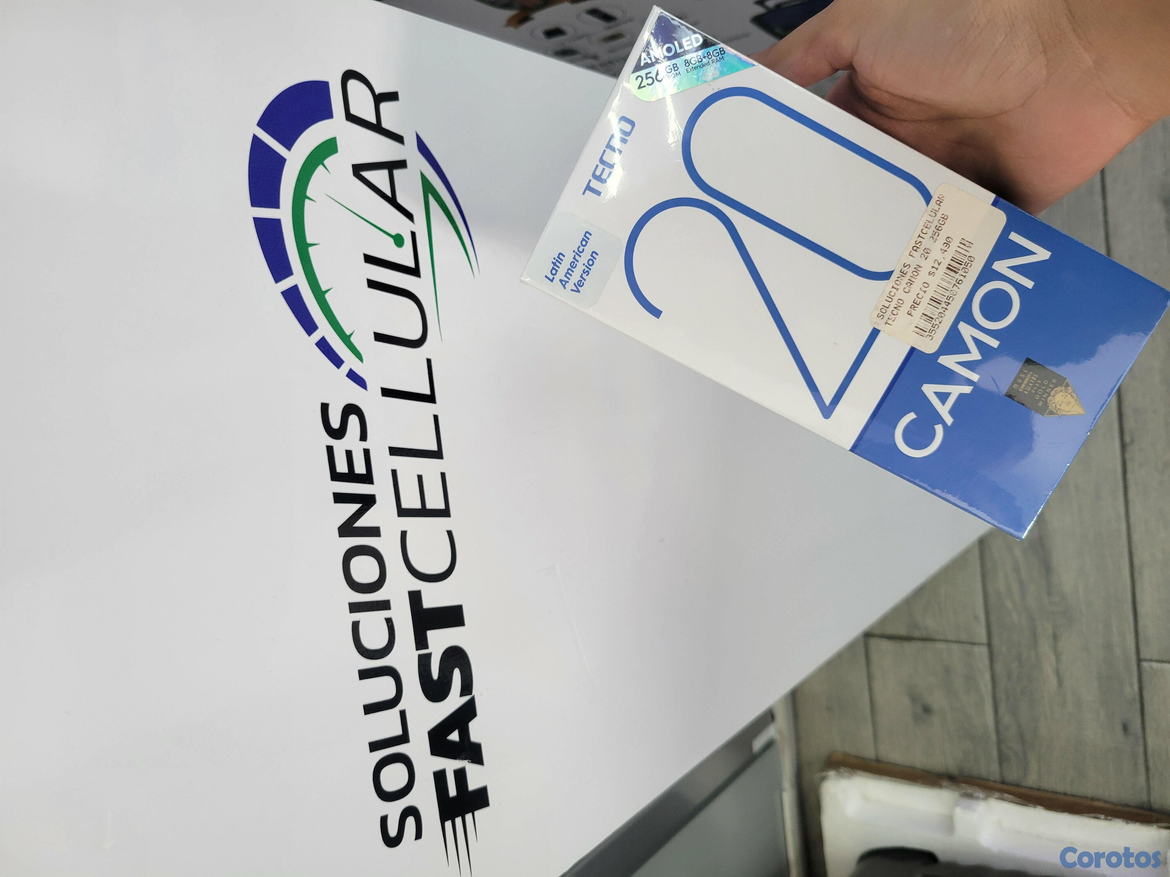 celulares y tabletas - TECNO CAMON 20 256GB