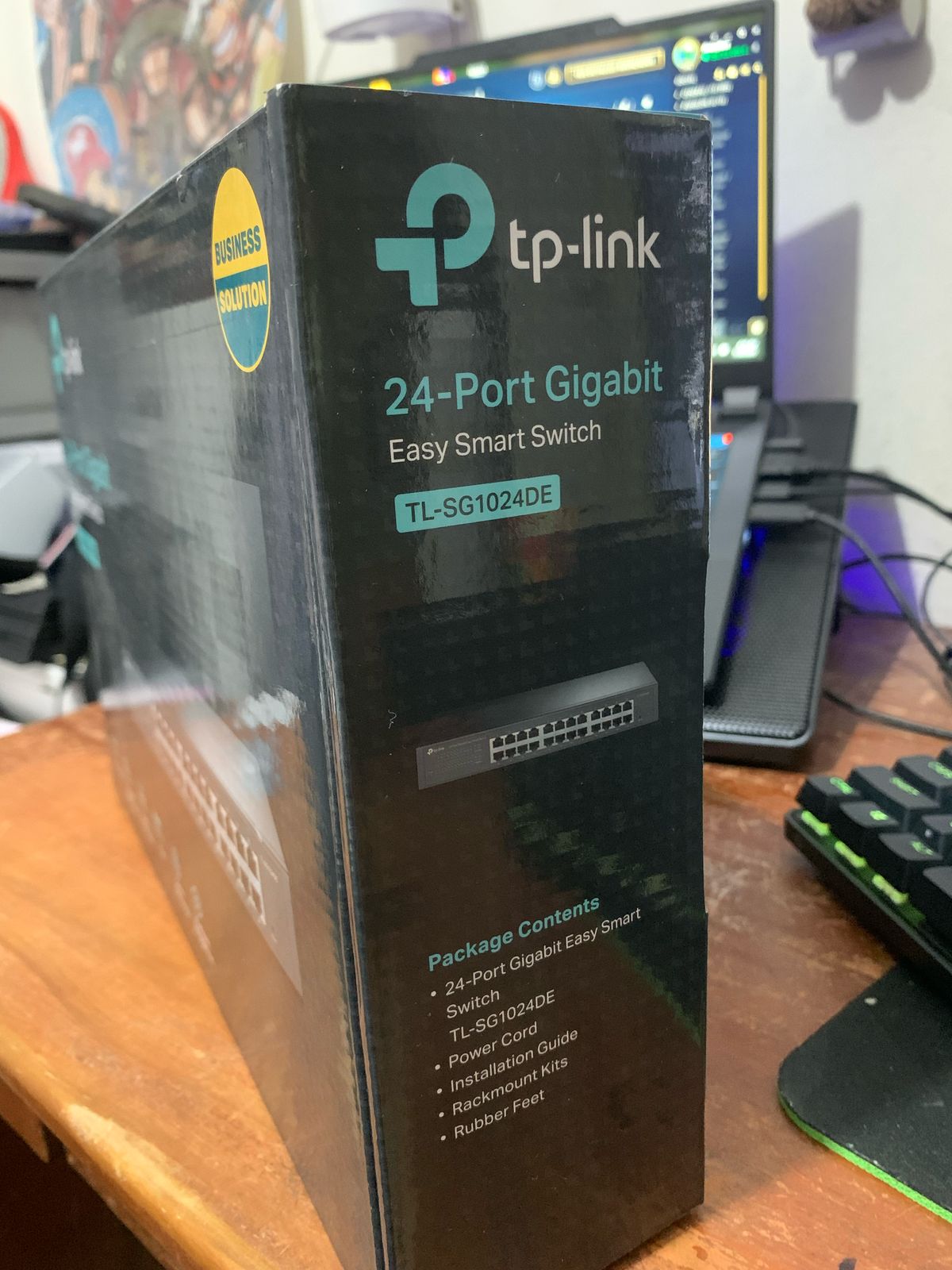 accesorios para electronica - Tp-link Tl-SG1024DE24-port managed smart Switch  1