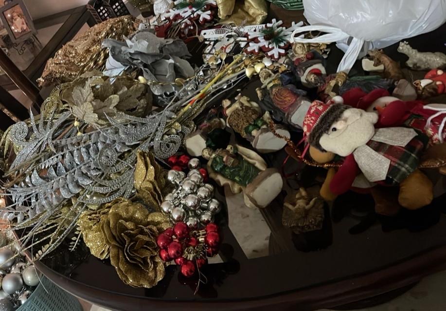 decoración y accesorios - ÁRBOL DE NAVIDAD CON ADORNOS  3