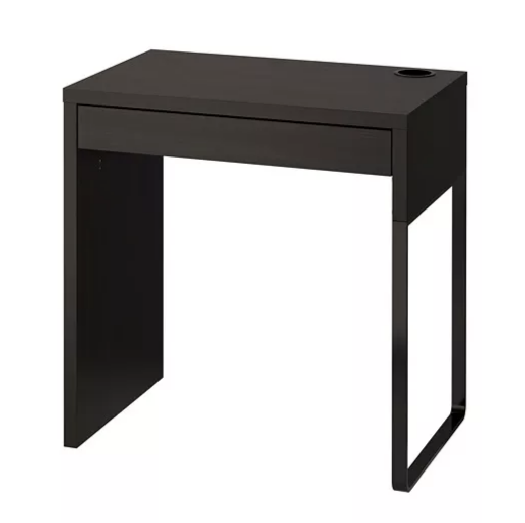 muebles y colchones - Escritorio negro MICKE, silla GRATIS 0