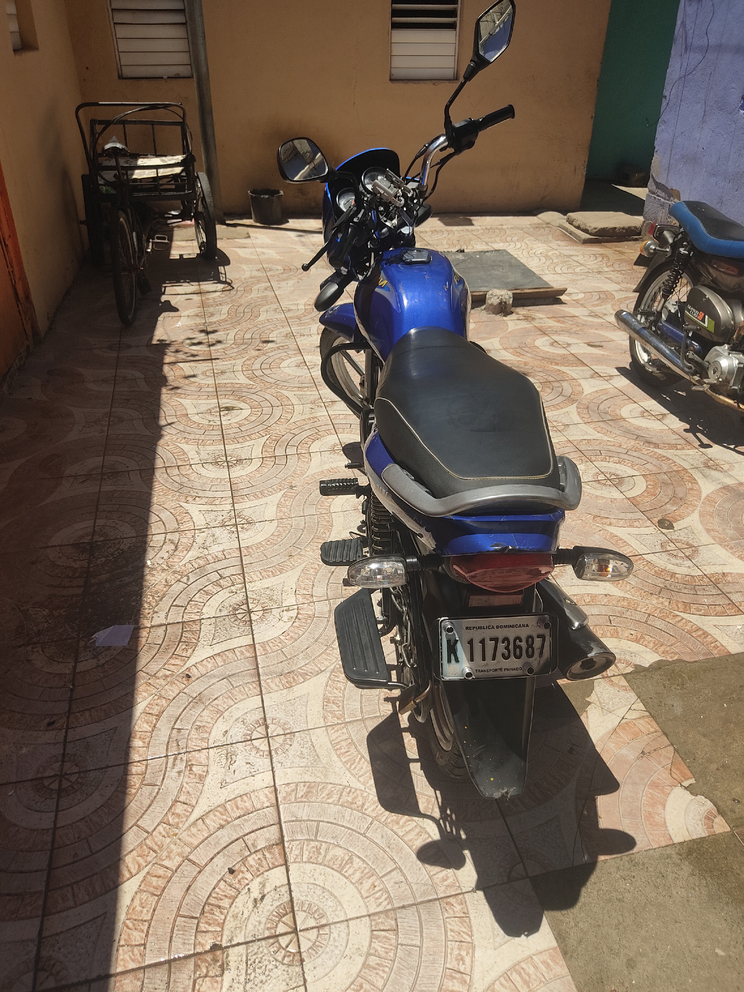 motores y pasolas - bajaj platina 100 2