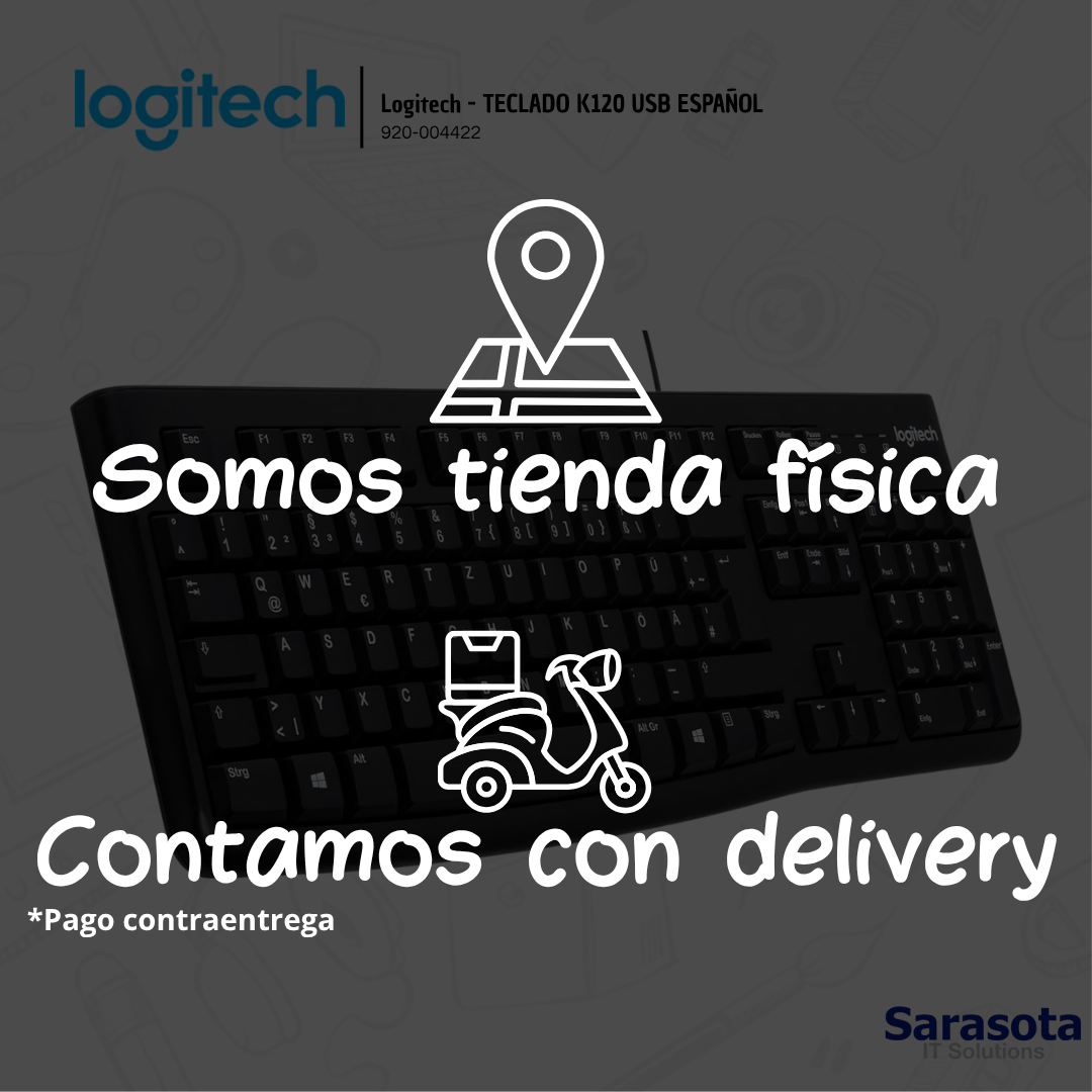 accesorios para electronica - Logitech - TECLADO K120 USB ESPAÑOL 1
