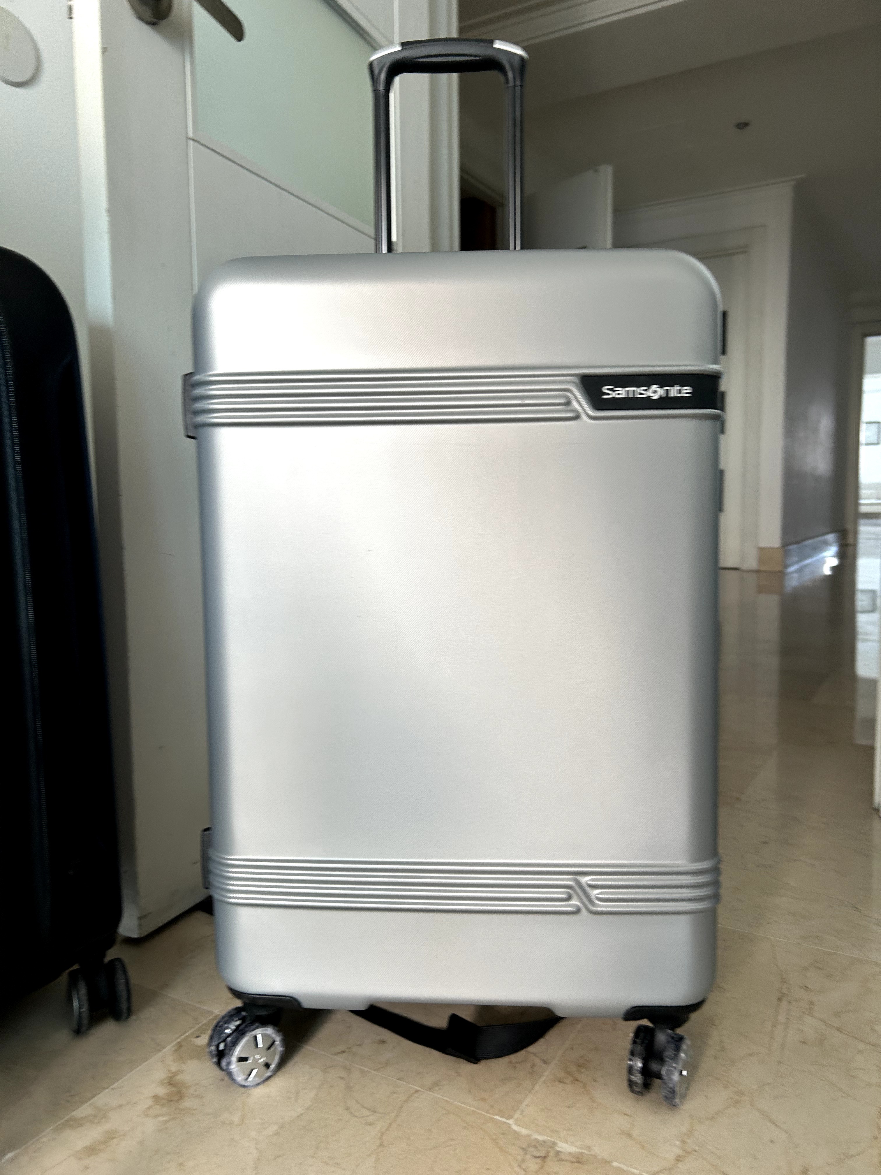 carteras y maletas - MALETA SAMSONITE PLATEADA A ESTRENAR 1