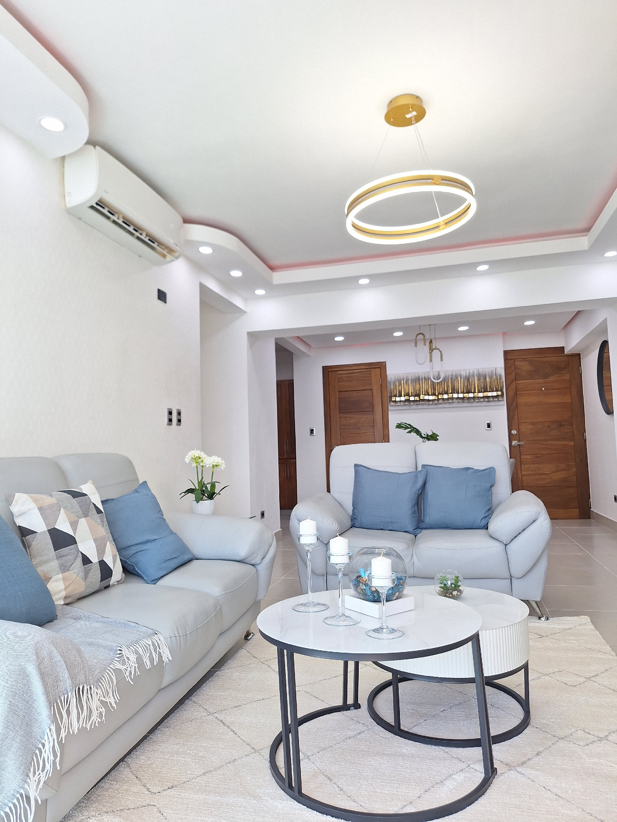 apartamentos - Piantini: En Alquiler Moderno Apartamento finamente Amueblado.  5