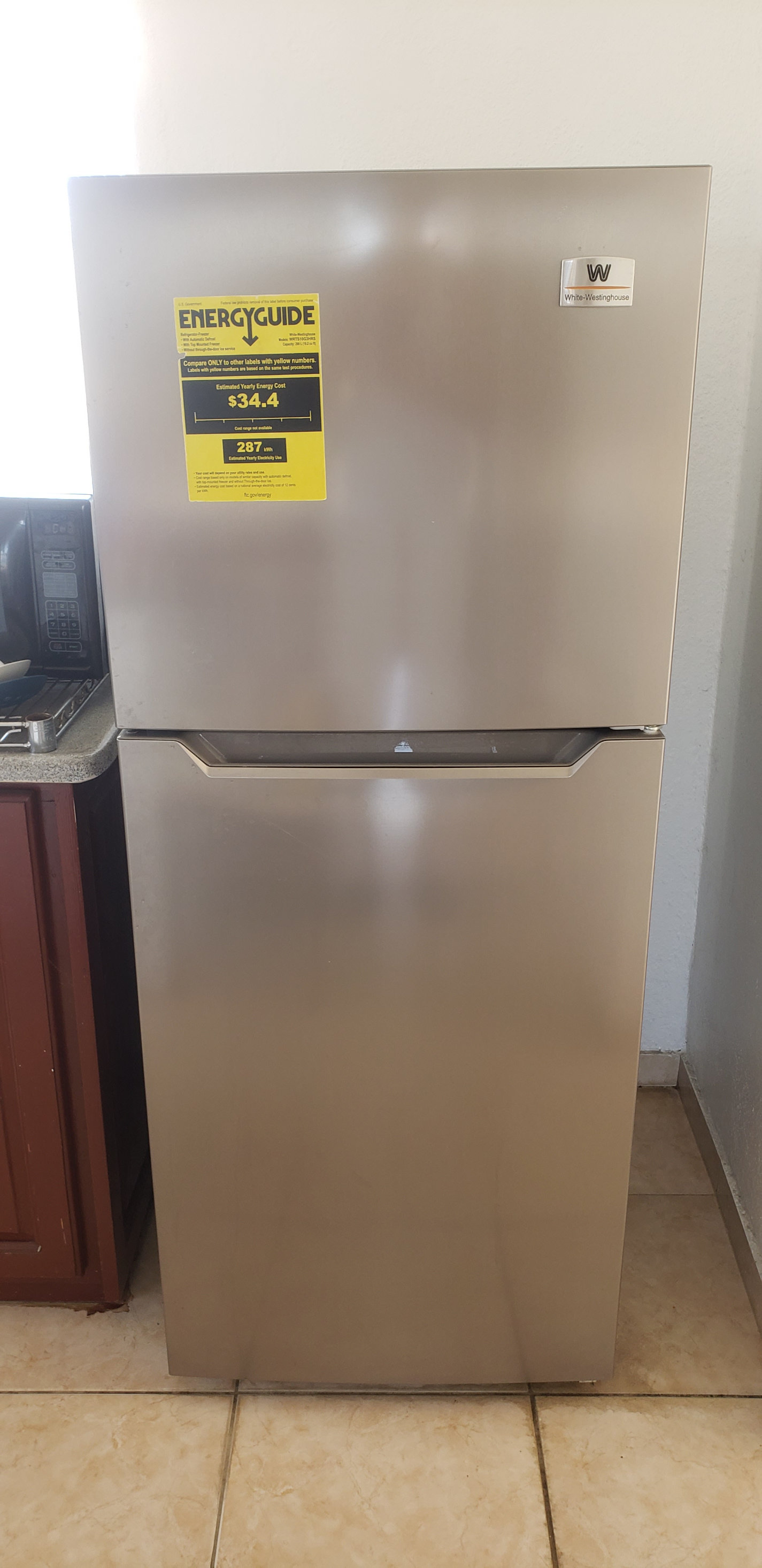 electrodomesticos - Refrigerador White-westinghouse Modelo WRTS10G3HRS 0