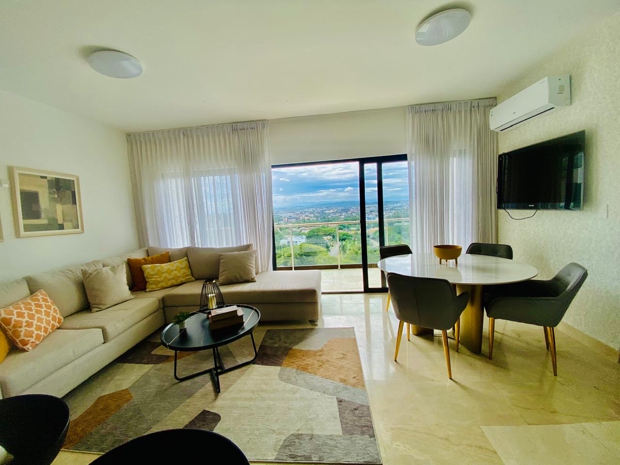 apartamentos - moderno apartamento amueblado en Santiago de renta  6