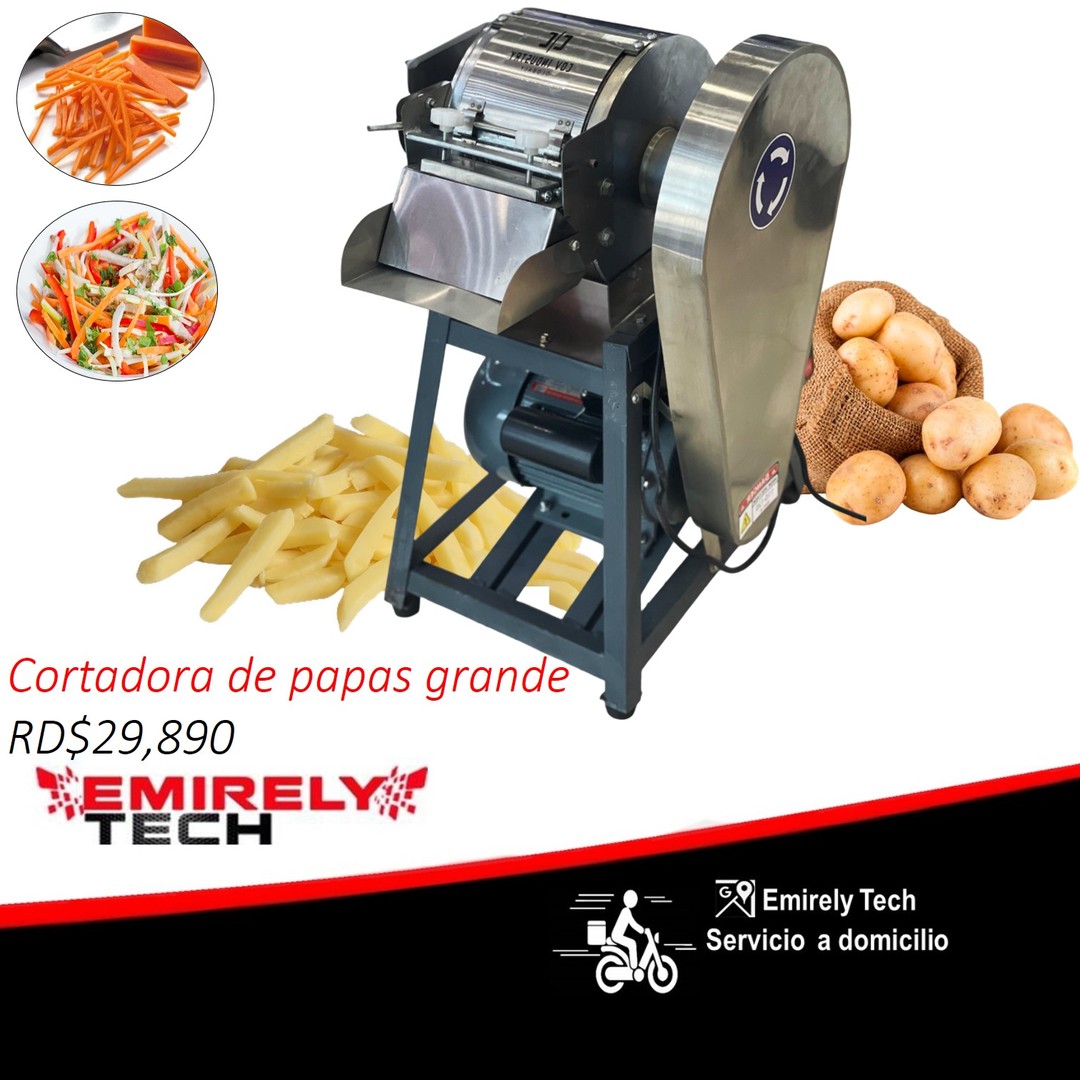 equipos profesionales - Cortadora rebanadora grande para papas zanahorias verduras 0