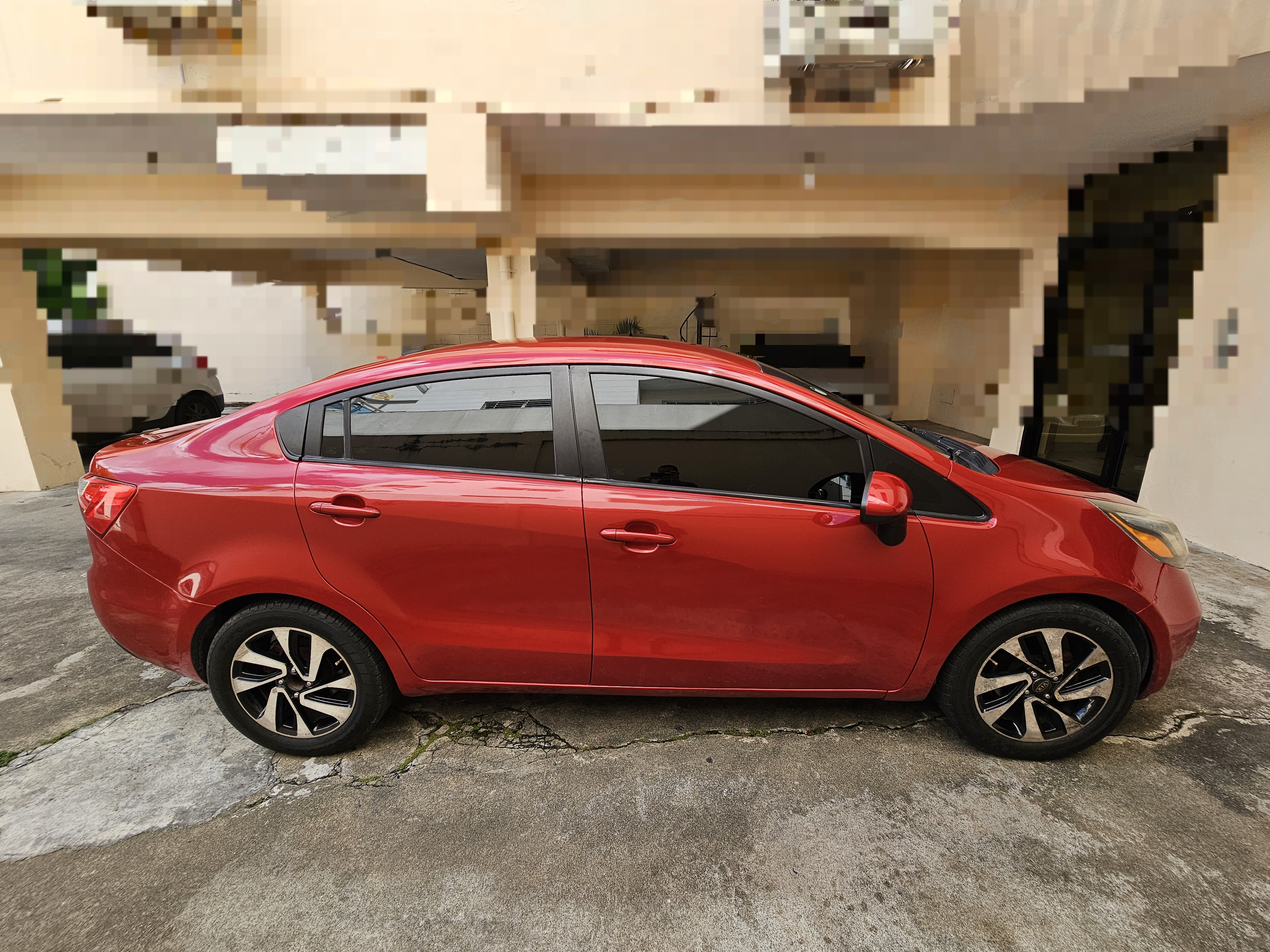 carros - Kia Rio LX 2013 Americano 3