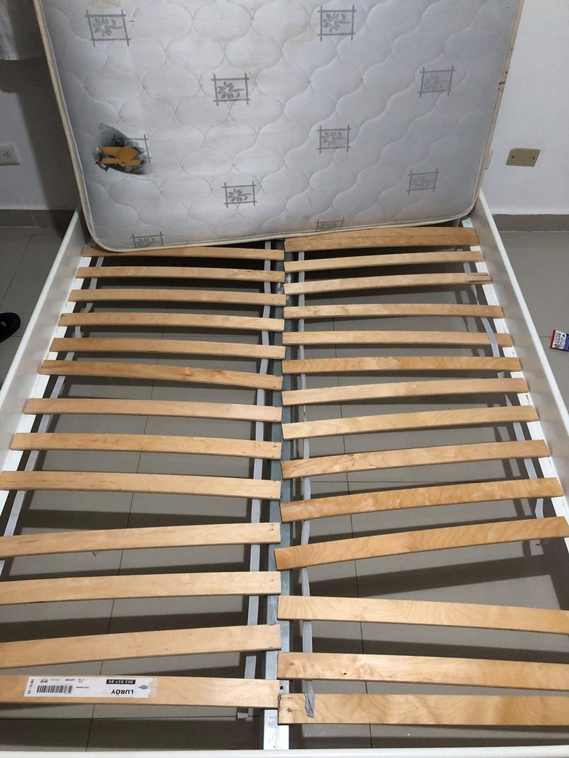 muebles y colchones - Cama + base 