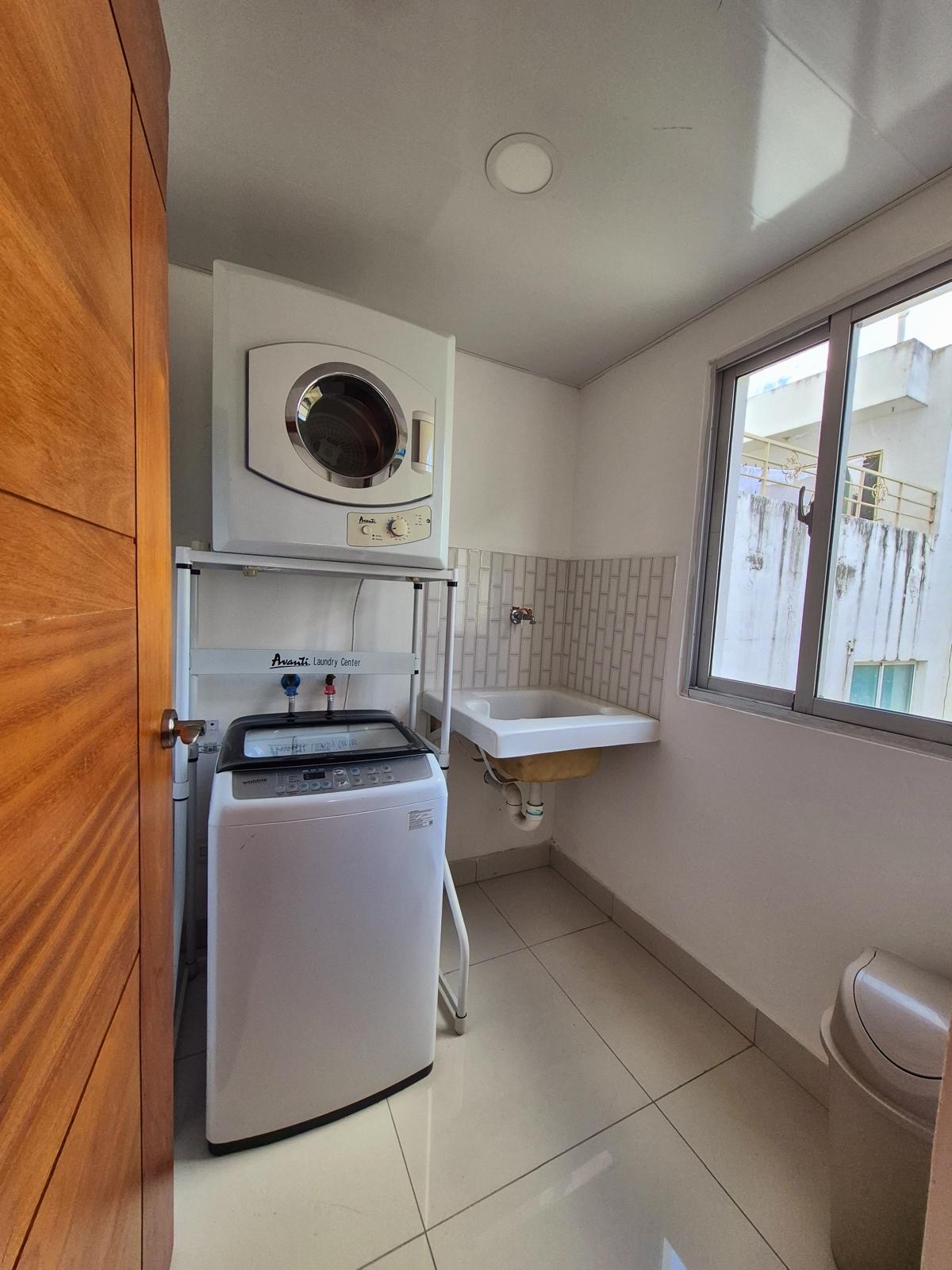 apartamentos - APARTAMENTO EN ALQUILER AMUEBLADO DE 1 HABITACIÓN AREAS SOCIALES PISCINA  3