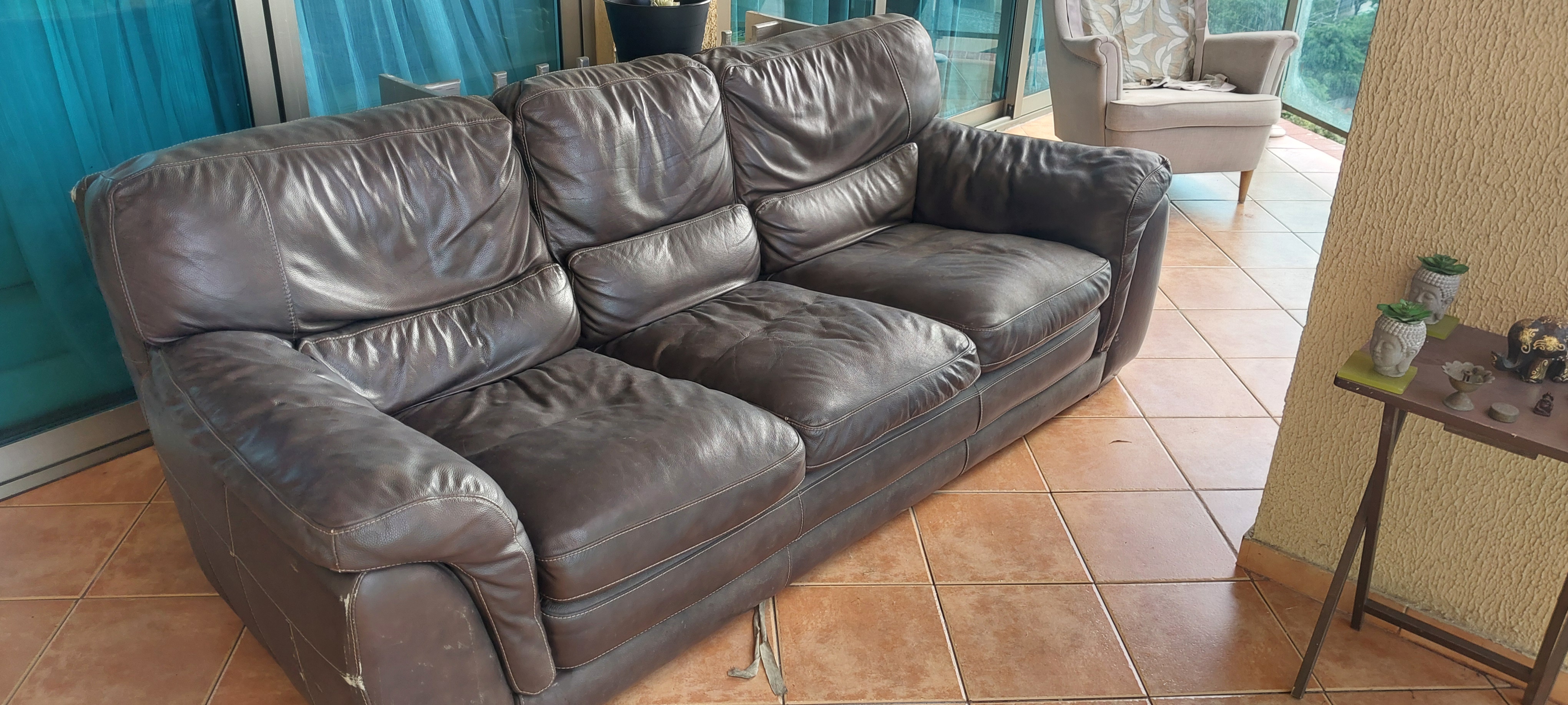 muebles y colchones - mueble usado en piel real
19,000 pesos 3