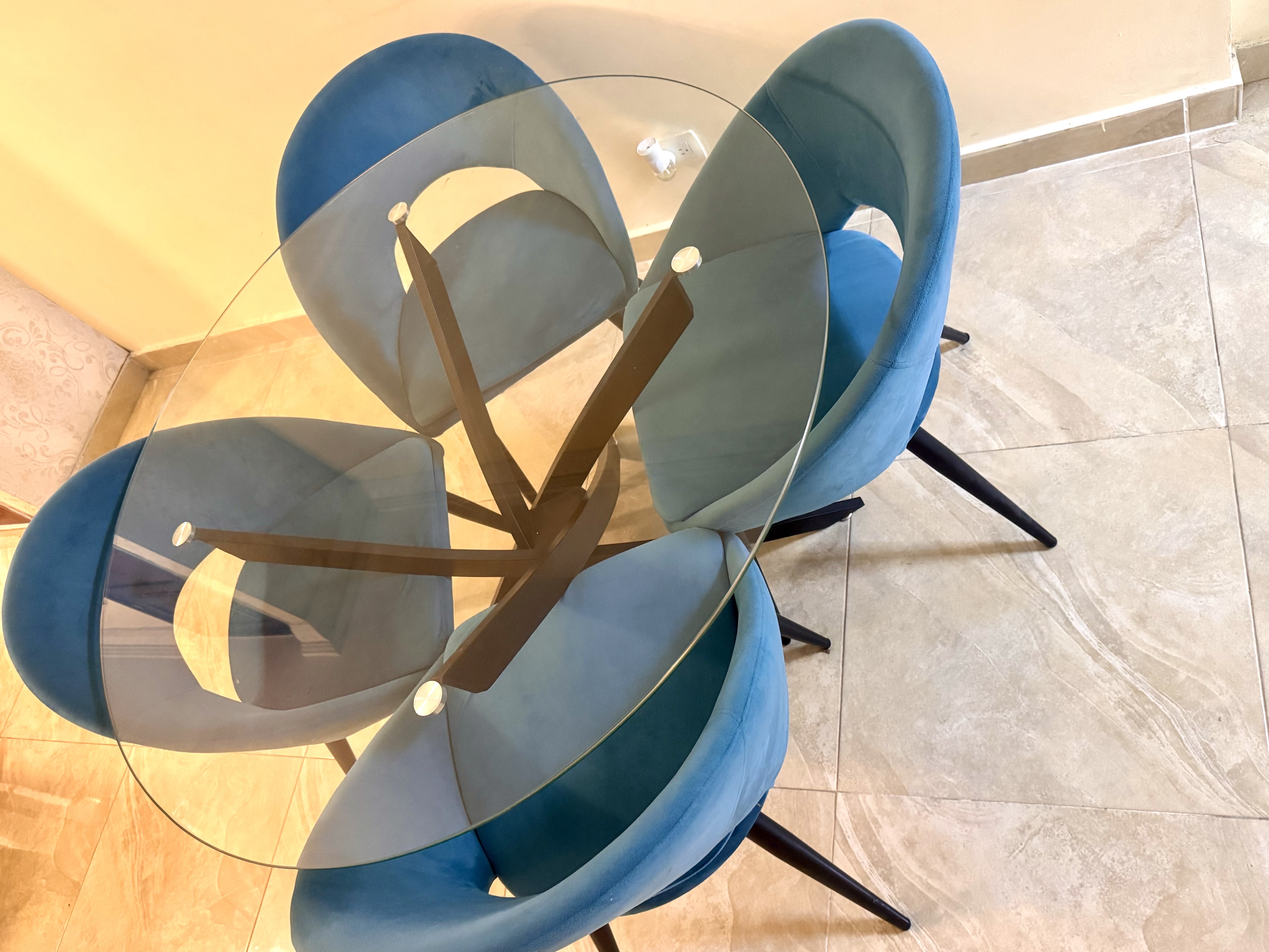 muebles y colchones - juego de comedor  1