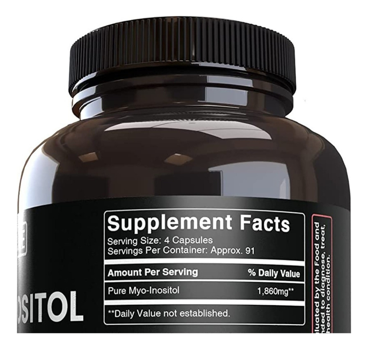 Salud y Equipamiento Médico - Inositol 365 Cap 1860 Mg 1