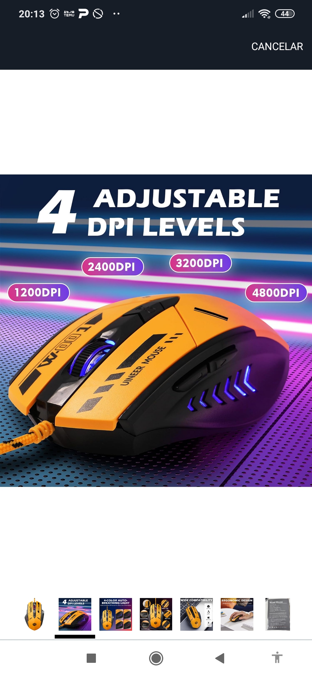 accesorios para electronica - Maus Gamer 0