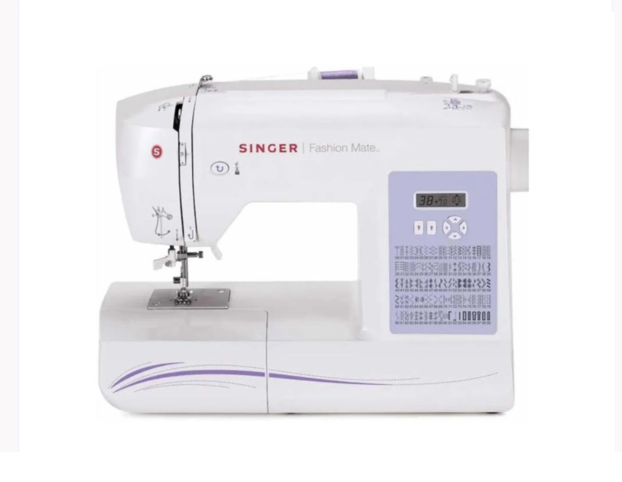 electrodomesticos - Fashion Mate Máquina de Coser Computarizada 100 Puntos 0
