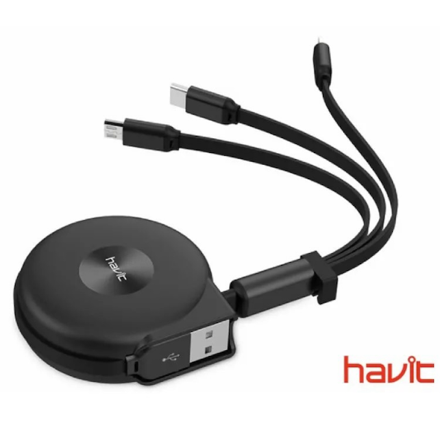 accesorios para electronica - Cable 3 en 1 tipo c y tipo Lightning para iPhone 