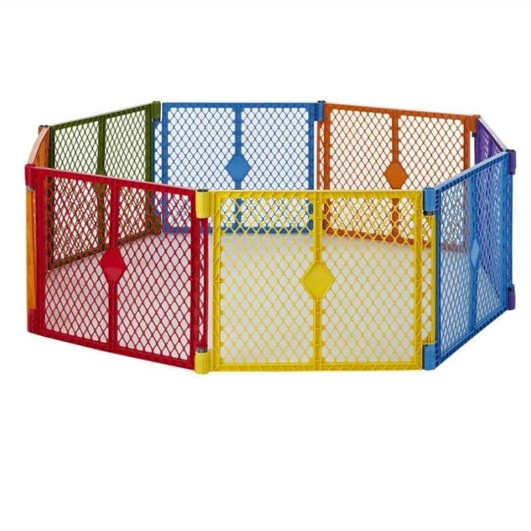 muebles - Reja de seguridad corral para niños y bebés 0