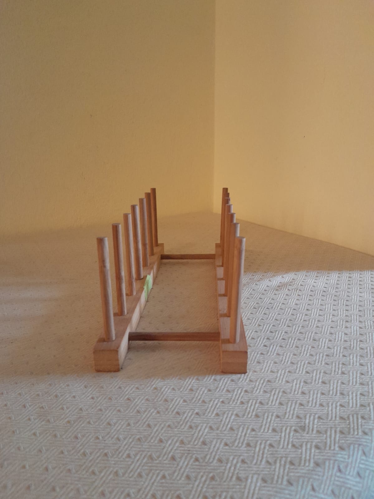 cocina - Soporte para platos de madera bambú 2