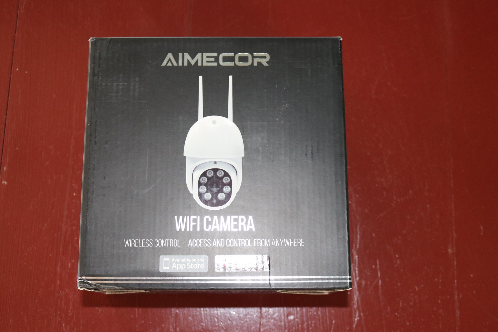 camaras y audio - Cámara de seguridad para exterior FHD 1080P Pan/Tilt 2.4G; con Wi-Fi. 