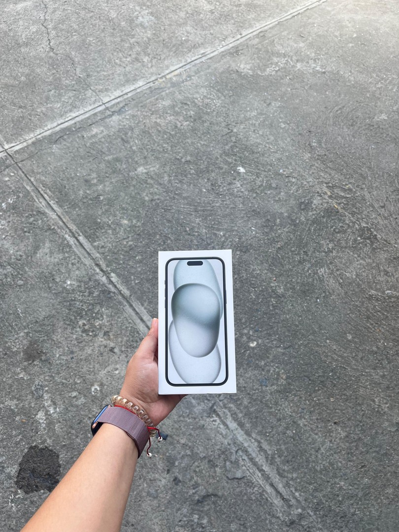 celulares y tabletas - iPhone 15 PLUS E-SIM 128GB BLACK SELLADO FACTORY CLEAN 