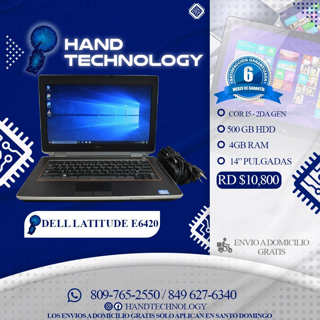 computadoras y laptops - DELL LATITUDE E6420 (Grado A) 