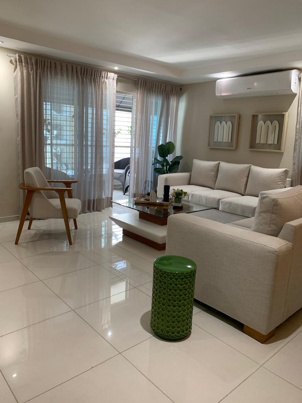 apartamentos - Apartamento Amueblado en Alquiler en Evaristo Mora 1