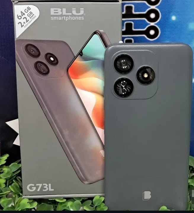 celulares y tabletas - blu g73l 64gb espacio/4gb ram 0