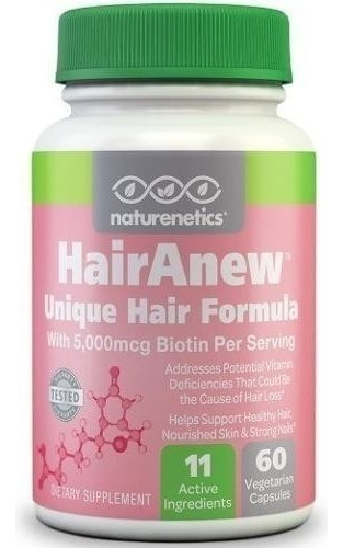 Salud y Equipamiento Médico - Hairanew Vitaminas Únicos Crecimiento Del Pelo Con Biotina 0