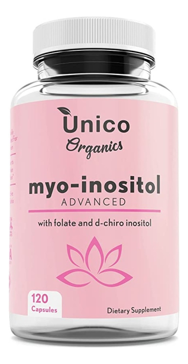 Salud y Equipamiento Médico - Inositol 120 capsulas Unico Organics