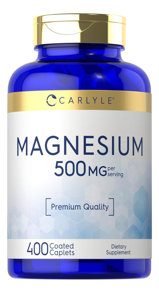 Salud y Equipamiento Médico - Magnesio 500mg | 400 Capsulas Recubiertas 1