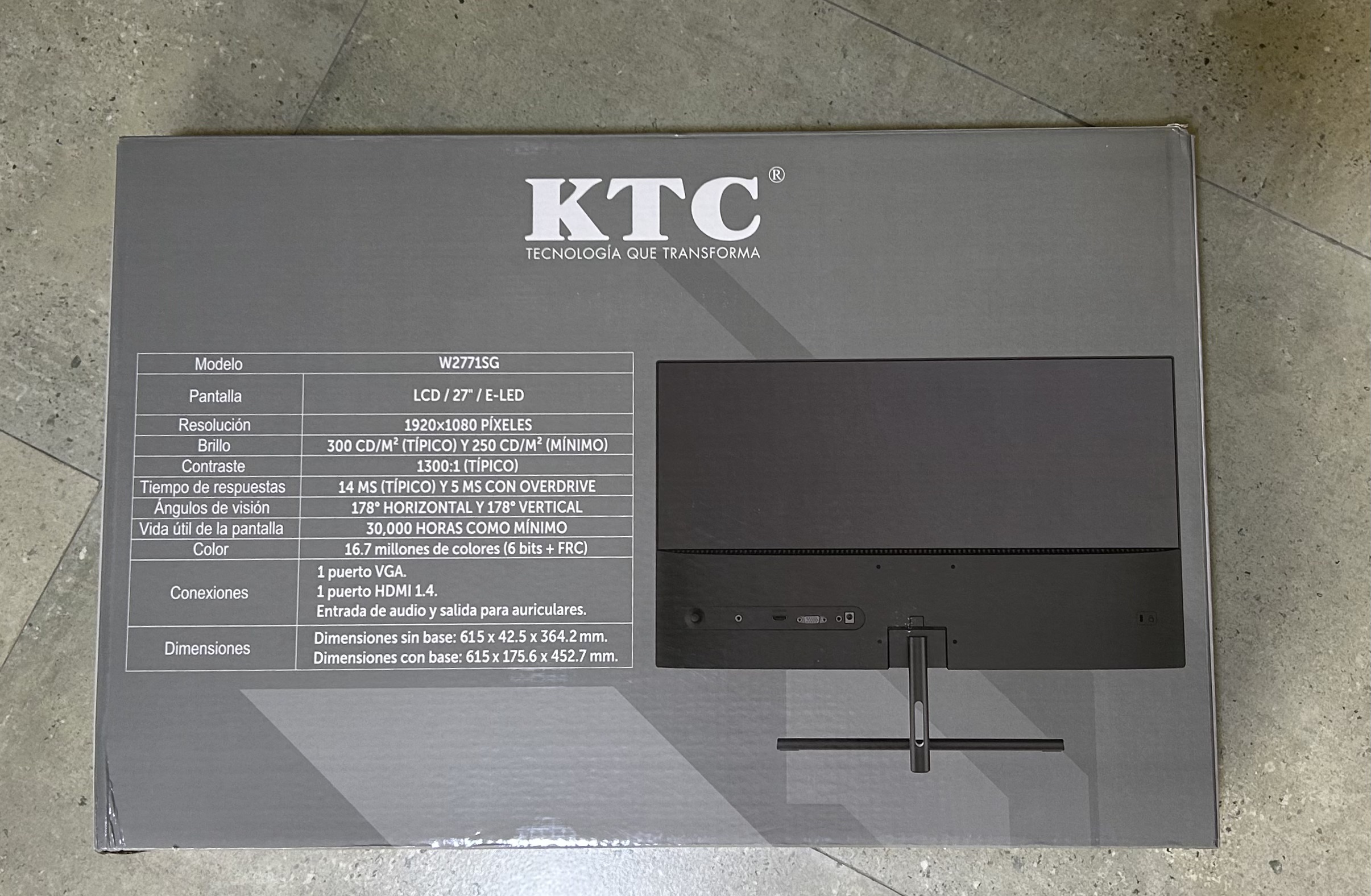 tv - Monitor KTC 27"/E-LED nuevo 7