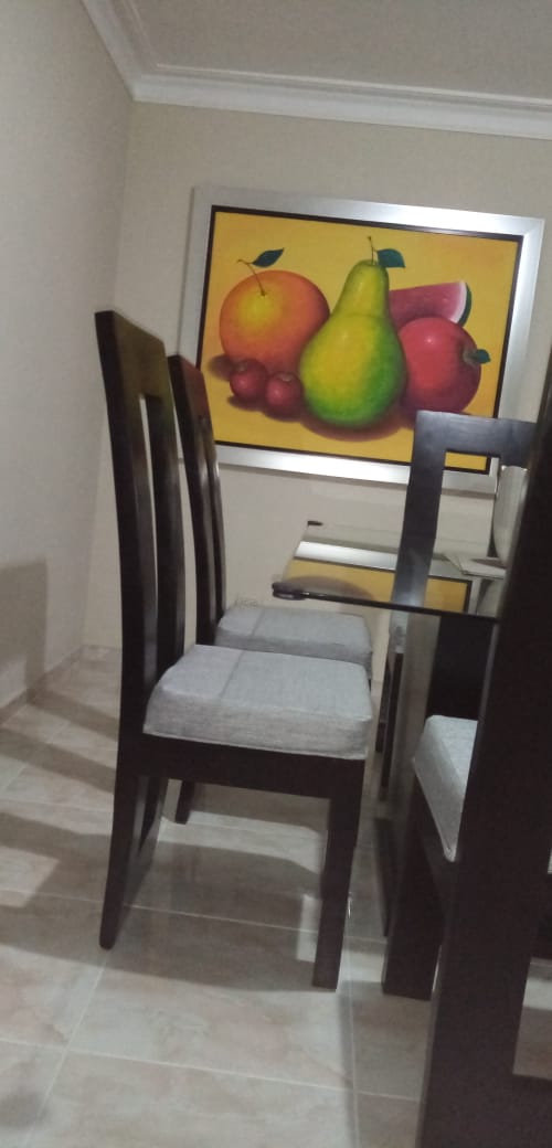 muebles y colchones - Comedor 6 sillas Pino Tratado 2