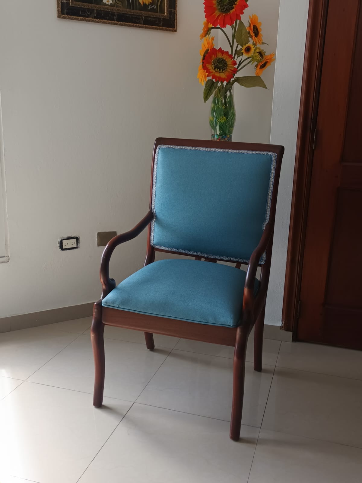 muebles y colchones - Butacas en caoba 2