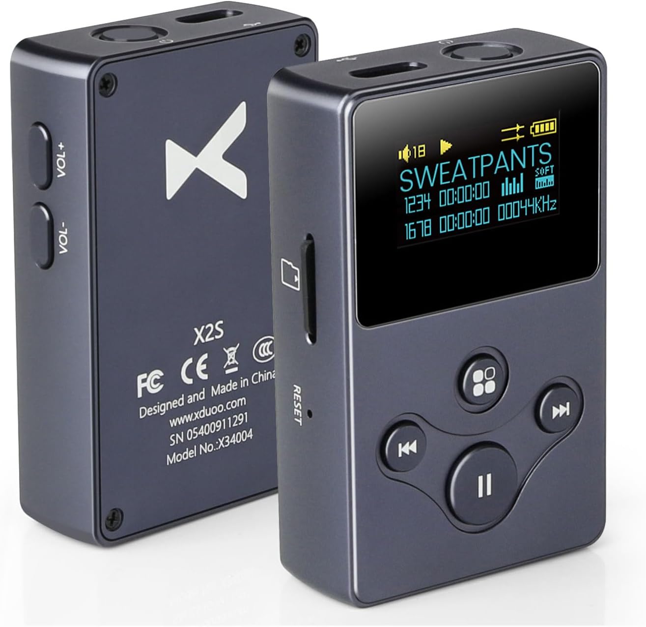 camaras y audio - Xduoo X2s reproductor música portátil WAV - FLAC Soporta hasta128GB Micro SD