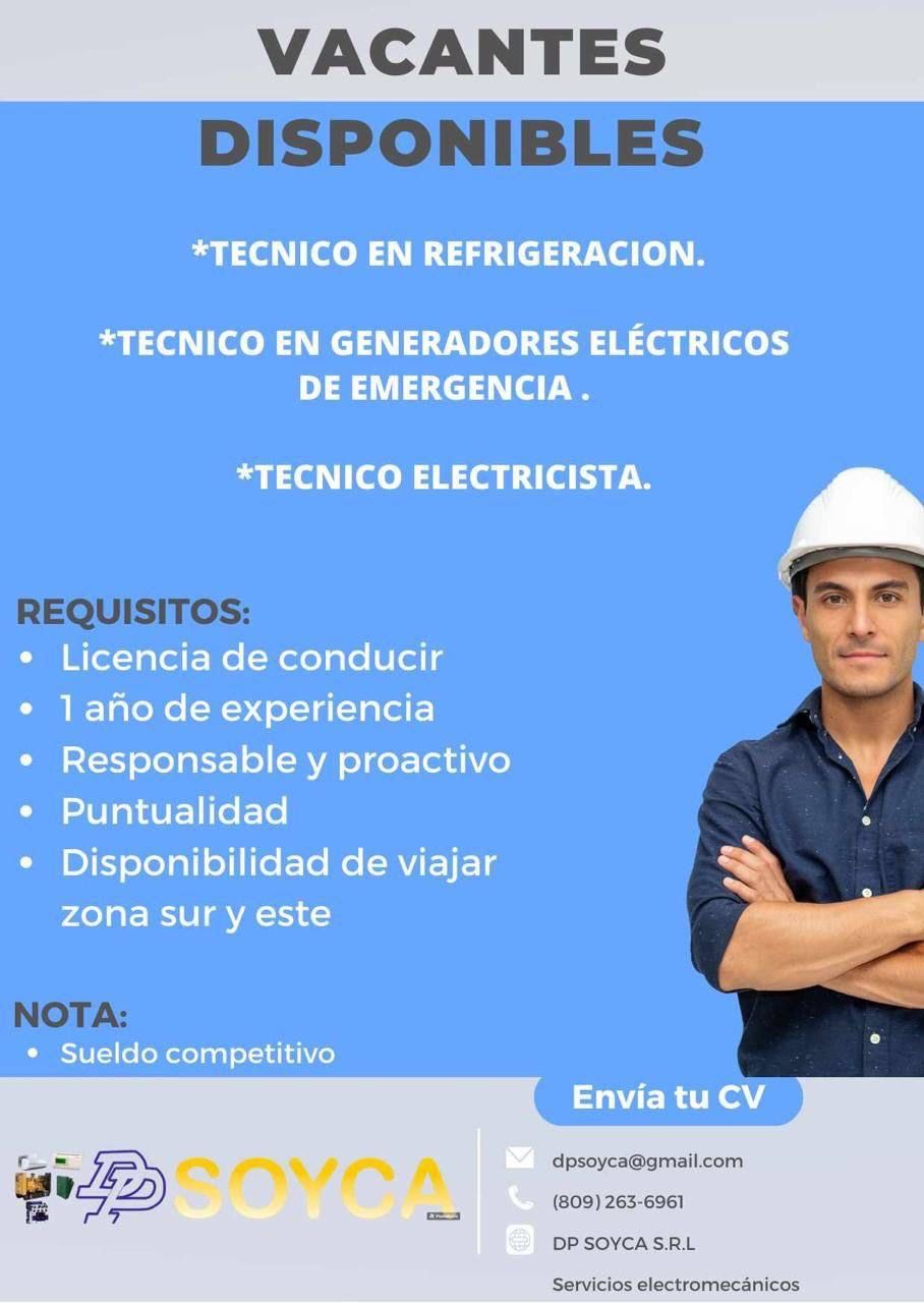 empleos disponibles - Tecnico 0