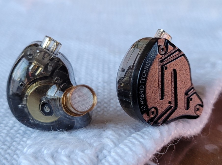 camaras y audio - KZ ZS10 PRO X profesional in-ear monitor de música y auricular para video juegos 3