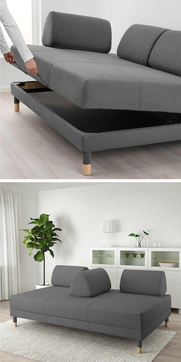 muebles y colchones - FLOTTEBO - Un sofá cama moderno y flexible de IKEA 3