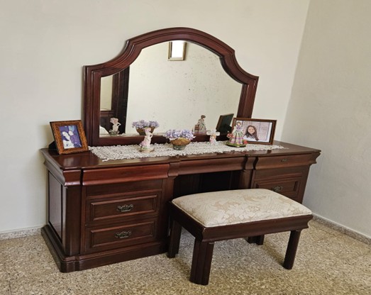 muebles y colchones - Juego de habitación en caoba 1