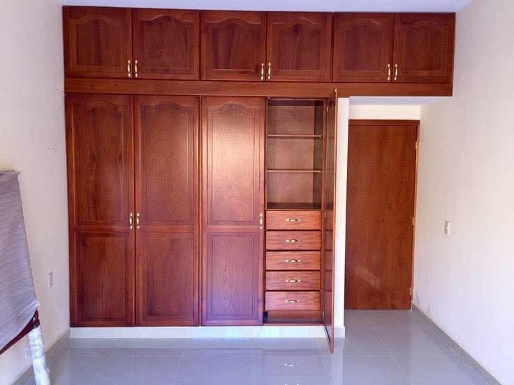 muebles y colchones - Closet moderno en madera  3