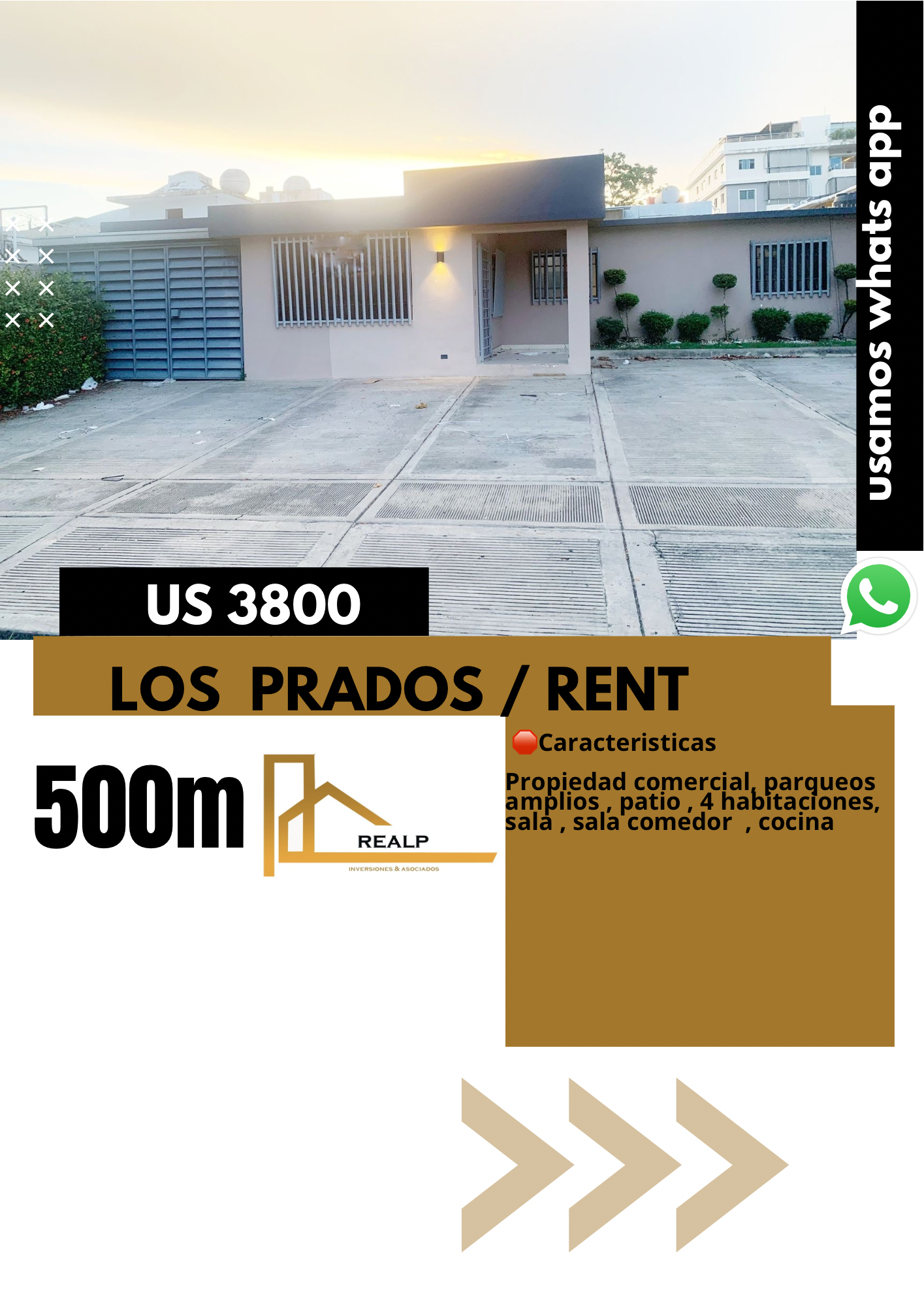 casas - Propiedad céntrica en los Prados 