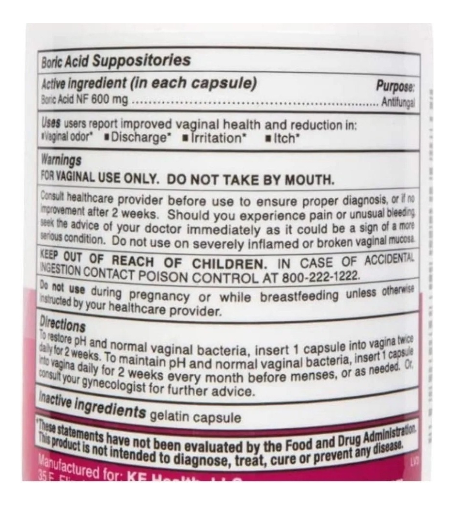 Salud y Equipamiento Médico - Boricap 600mg 30 Sup Pack De 2 - Unidades 3