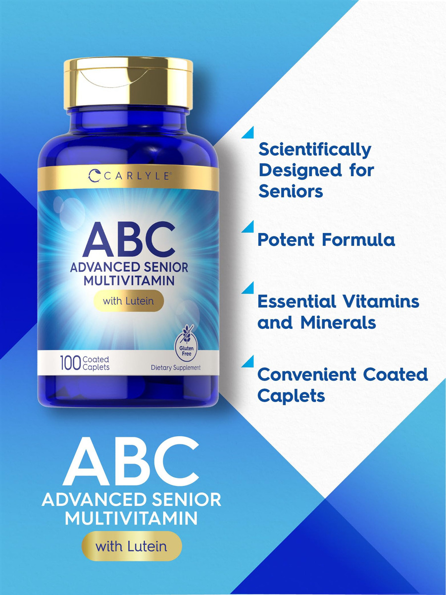 Salud y Equipamiento Médico - Multivitaminico Carlyle Senior Para Mayores De 60 Años 3