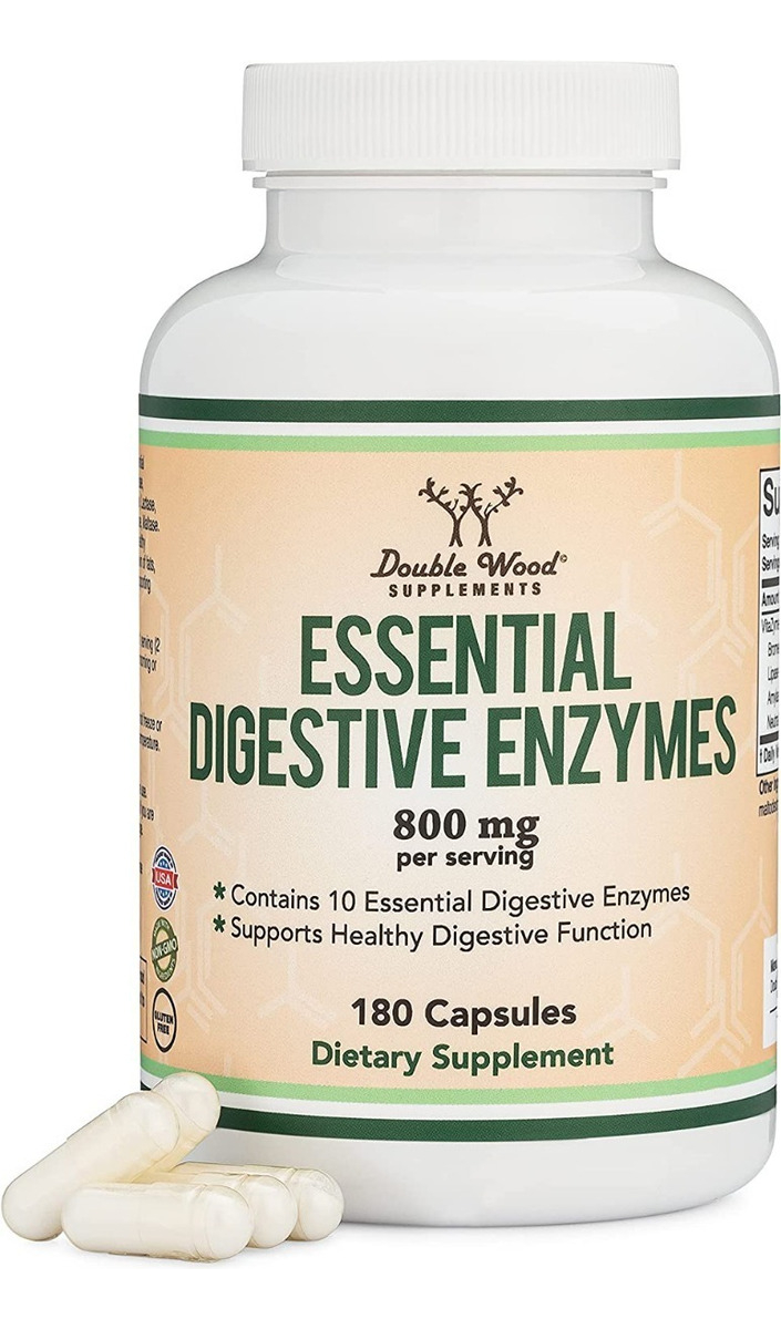 Salud y Equipamiento Médico - Enzimas Digestivas Double Wood - U - Unidad A $1066
