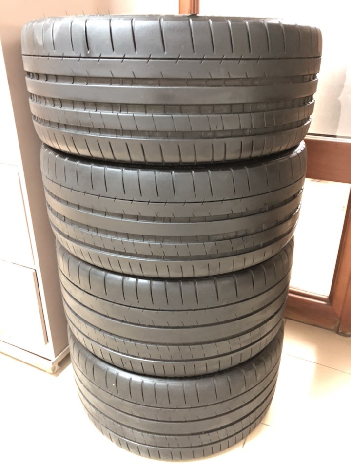 accesorios para vehiculos - Gomas Michelin Pilot Súper Sport - EXCELENTES CONDICIONES - 