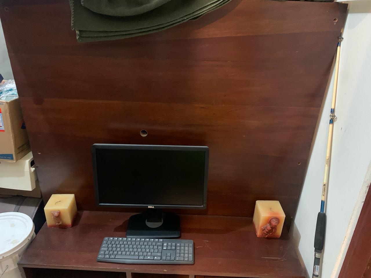 muebles y colchones - mueble de pare caoba TV 8000 peso 2