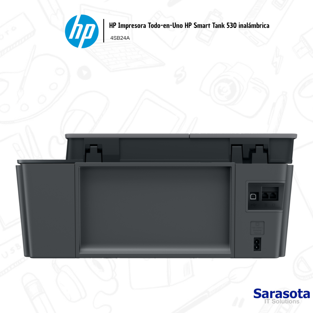 accesorios para electronica - HP Impresora Todo-en-Uno HP Smart Tank 530 inalámb 1