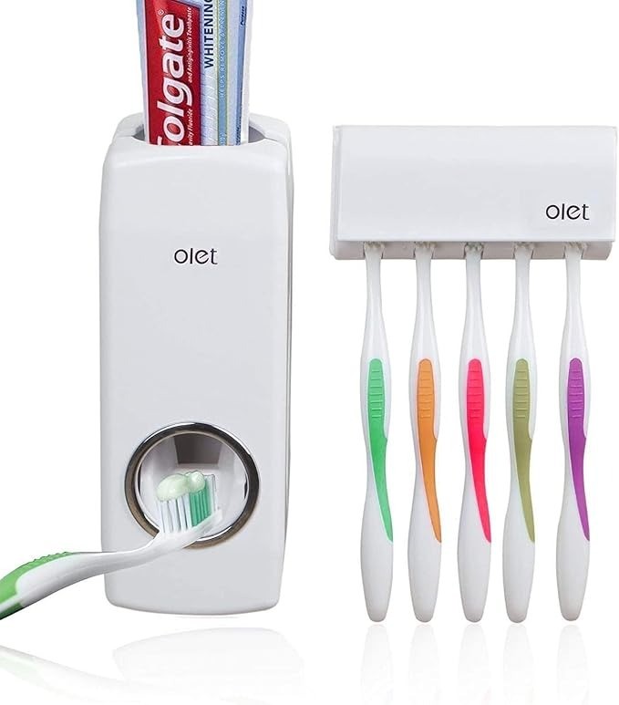 decoración y accesorios - DISPENSADOR DE CEPILLO TOOTHPASTE DISPENSER JX-200 1