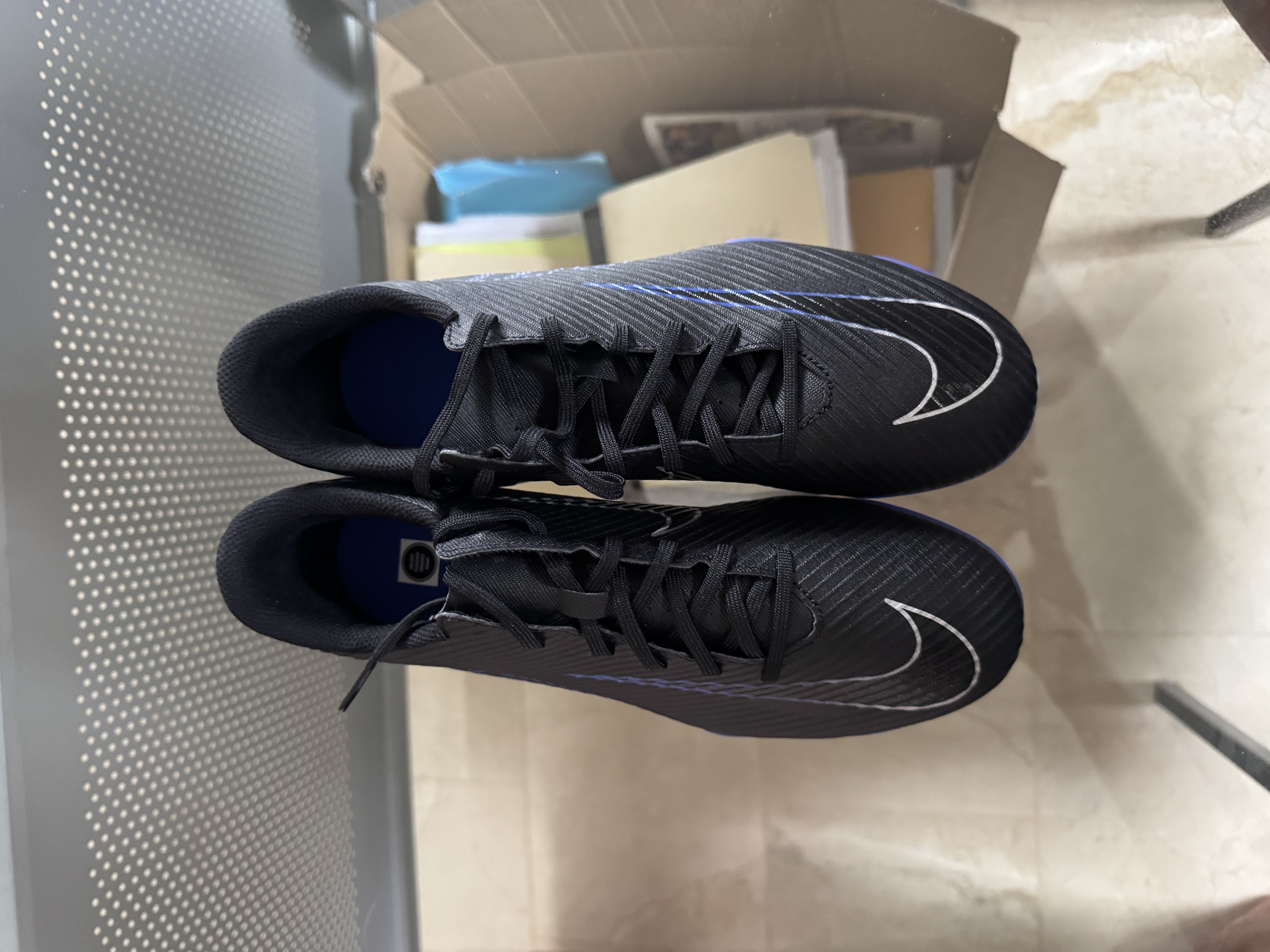 deportes - Zapatillas de fútbol Nike, Mercurial Hyper  Royal (Size: 9.5/Hombre)  7