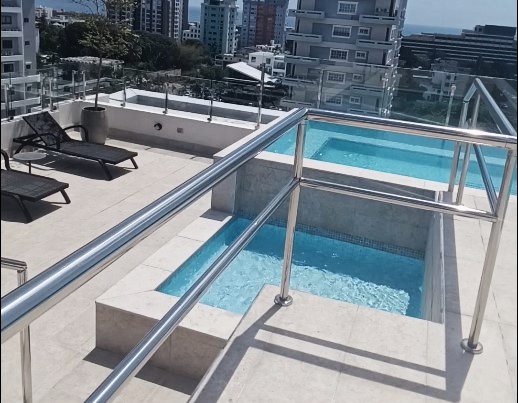 apartamentos - Bella Vista Lujosa Torre con excelentes areas 2hab 1