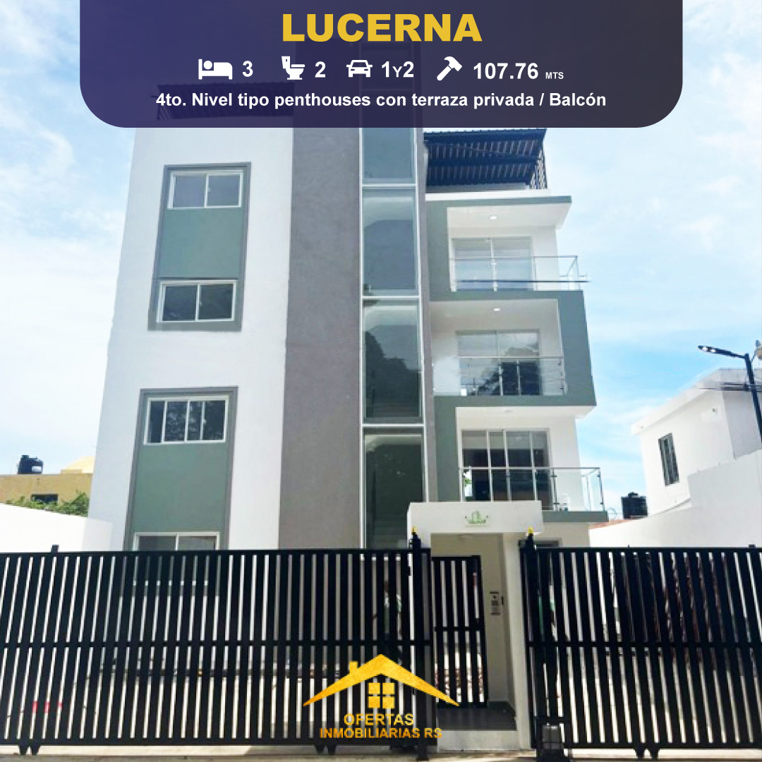 apartamentos - Venta Apartamentos en Lucerna, Santo Domingo Este